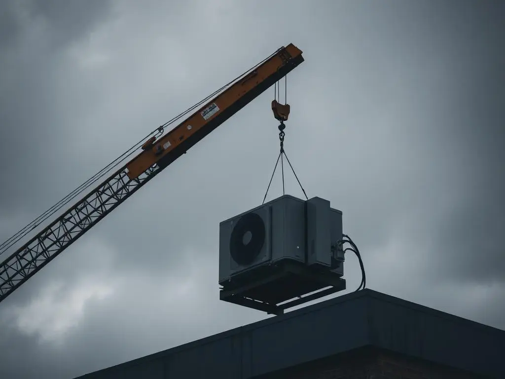 Installation d'une CTA en toiture à Meaux (77)