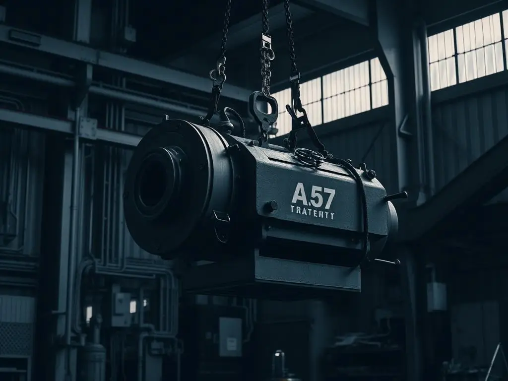 Levage d'une machine industrielle à Paris 12e
